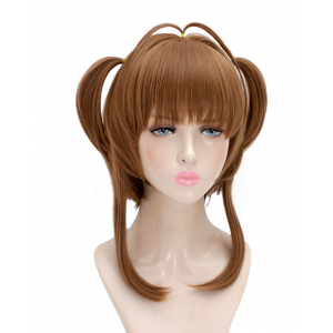 Card Captor KINOMOTO Sakura Cosplay Wig 