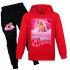 Barbie Spring Autumn Fashion Casual Wear - Kids Sweatshirt & Pants Set