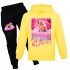 Barbie Spring Autumn Fashion Casual Wear - Kids Sweatshirt & Pants Set