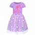 Barbie The Movie Girls' Rainbow Star Lace Dress - Magical Princess Skirt 2568