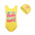 Barbie the Movie Girls' Cartoon Swimsuit & Swim Cap Set - YYM 2735