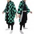 Anime Demon Slayer Kimetsu no Yaiba Tanjiro Kamado Kimono Cosplay Costumes