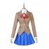 DDLC! Doki Doki Literature Club Monika Uniform Outfit Cosplay Costumes