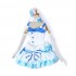 Anime Re:Zero Starting Life in Another World Rem and Ram Wedding Dress Cosplay Costume