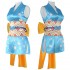 Anime One Piece Nami Fullset Cosplay Costumes