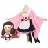 Anime Demon Slayer Kimetsu no Yaiba Nezuko Kamado Kimono Maid Outfit Cosplay Costumes