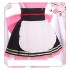 Anime Demon Slayer Kimetsu no Yaiba Kanroji Mitsuri Kimono Maid Outfit Cosplay Costumes