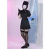 Anime My Dress-Up Darling Marin Kitagawa Black Nurse Uniform Cosplay Costumes