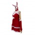 2022 New Fashion Graceful Red Women’s Christmas Bunny Girl Cosplay Costume