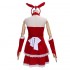 2022 New Fashion Graceful Red Women’s Christmas Bunny Girl Cosplay Costume