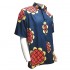 Anime One Piece Monkey D. Luffy Sunflower Shirt Cosplay Costumes