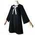 Anime SPY×FAMILY Anya Forger Black Dress Cosplay Costumes