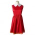 Anime SPY×FAMILY Anya Forger Red Dress Cosplay Costumes