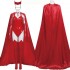 Wanda Vision Wanda Maximoff Scarlet Witch Cosplay Costume With Cloak