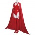 Wanda Vision Wanda Maximoff Scarlet Witch Cosplay Costume With Cloak