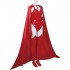 Wanda Vision Wanda Maximoff Scarlet Witch Cosplay Costume With Cloak