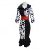 Movie Cruella De Vil Cruella Halloween Cosplay Costumes