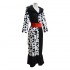 Movie Cruella De Vil Cruella Halloween Cosplay Costumes