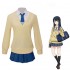 Anime Mieruko-chan Miko Yotsuya JK Uniform Cosplay Costume