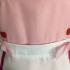 Anime Nekopara Chocola Vanilla Pink Maid Uniform Cosplay Costumes