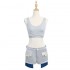 Vocaloid Hatsune Miku Ready Steady Kagamine Rin Cosplay Costumes