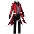 Game Genshin Impact Diluc Red Dead of Night Fullset Cosplay Costume