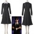 The Addams Family Wednesday Addams Christina Ricci Cosplay Costume