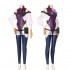 Game Cyberpunk: Edgerunners Lucyna Kushinada Purple Cosplay Costumes