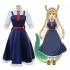 Anime Miss Kobayashis Dragon Maid Tohru Dress Cosplay Costume