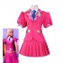 Barbie: Princess Charm School Princess Sophia Uniform Cosplay Costumes