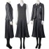 The Addams Family Wednesday Addams School Uniform Cosplay Costumes