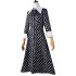 The Addams Family Wednesday Christina Ricci Dress Cosplay Costumes