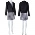 The Addams Family Wednesday Addams School Uniform Cosplay Costumes