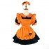 Halloween Party Pumpkin Maid Cosplay Costumes