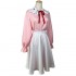 Anime Onimai: I'm Now Your Sister! Mahiro Oyama Pink Uniform Cosplay Costumes