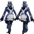 Game Genshin Impact Furina Cosplay Costumes White 11PCS Full Suits