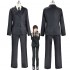 Anime Chainsaw Man Kobeni Higashiyama Black Dress Suit Cosplay Costumes