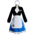 Anime Demon Slayer Kimetsu no Yaiba Inosuke Hashibira Lolita Maid Cosplay Costumes