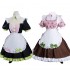 Anime Demon Slayer Kimetsu no Yaiba Kanroji Mitsuri Maid Lolita Cosplay Costumes