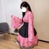 Anime Demon Slayer Kimetsu no Yaiba Nezuko Kamado Short Maid Cosplay Costumes