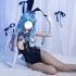 Game Genshin Impact Eula Bunny Girl Cosplay Costumes