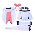 Virtual YouTuber Kizuna AI Uniform Cosplay Costumes Halloween Party Show Dress