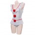 Movie Stephen Kings It Pennywise Swimsuit Cosplay Costumes