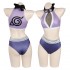 Anime Naruto Hyuga Hinata Swimsuit Cosplay Costumes