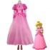 The Super Mario Bros. Movie 2023 Princess Peach Cosplay Costumes