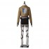 Anime Attack on Titan Levi Ackerman Survey Corps Uniform Set Cosplay Costume