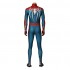 Spider-Man PS4 Peter Parker Spiderman Jumpsuit Cosplay Costume with Headgear and Sole