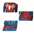 Spider-Man PS4 Peter Parker Spiderman Jumpsuit Cosplay Costume with Headgear and Sole