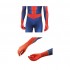 Movie Spider-Man: Into the Spider-Verse Peter Parker Spiderman Jumpsuit Cosplay Costume with Free Headgear