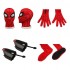 Movie Spider-Man: Homecoming Peter Parker Spiderman Cosplay Costume Jumpsuit with Free Bracers and Headgear